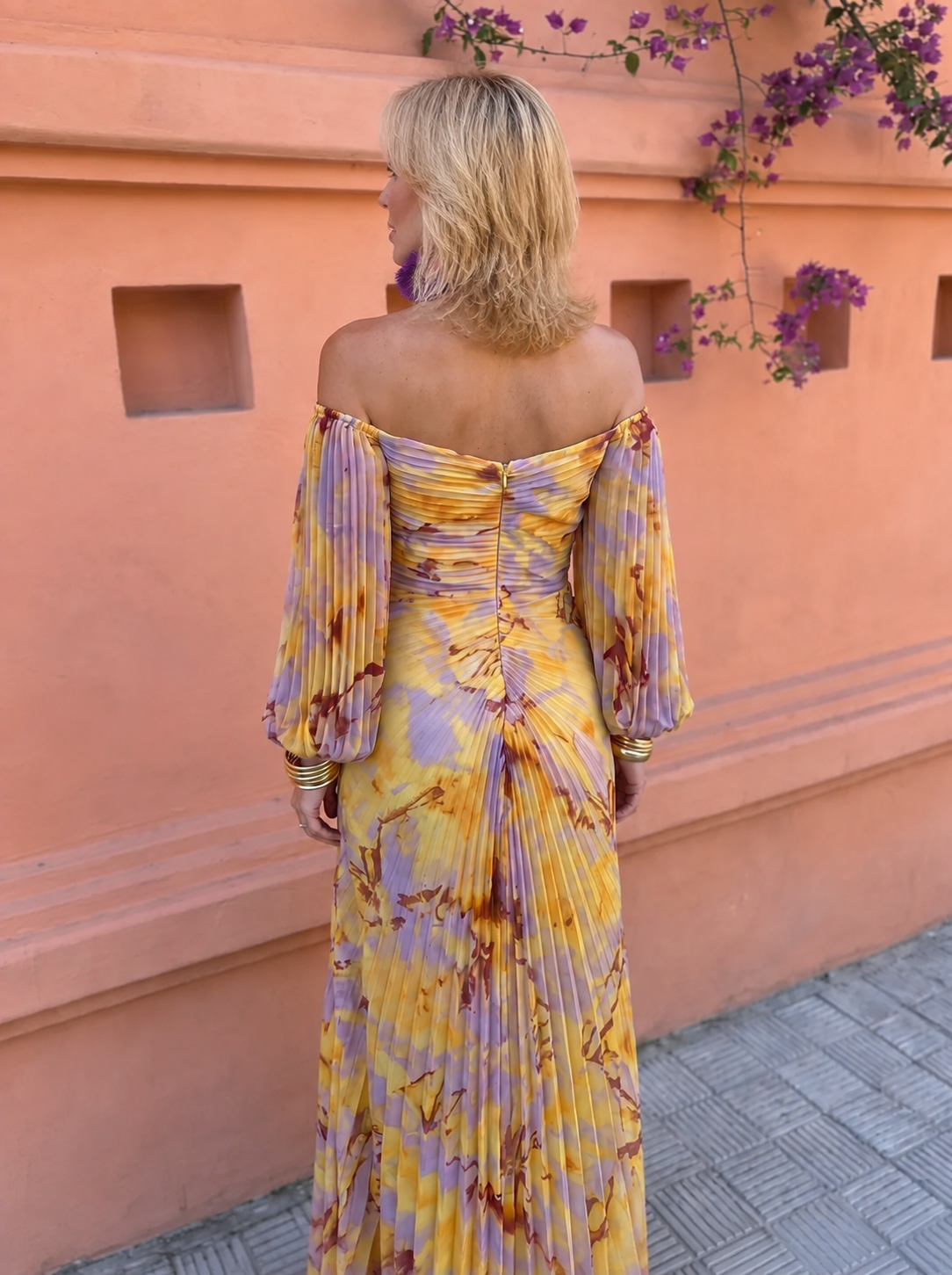 GRETA™ – LONG FLORAL DRESS