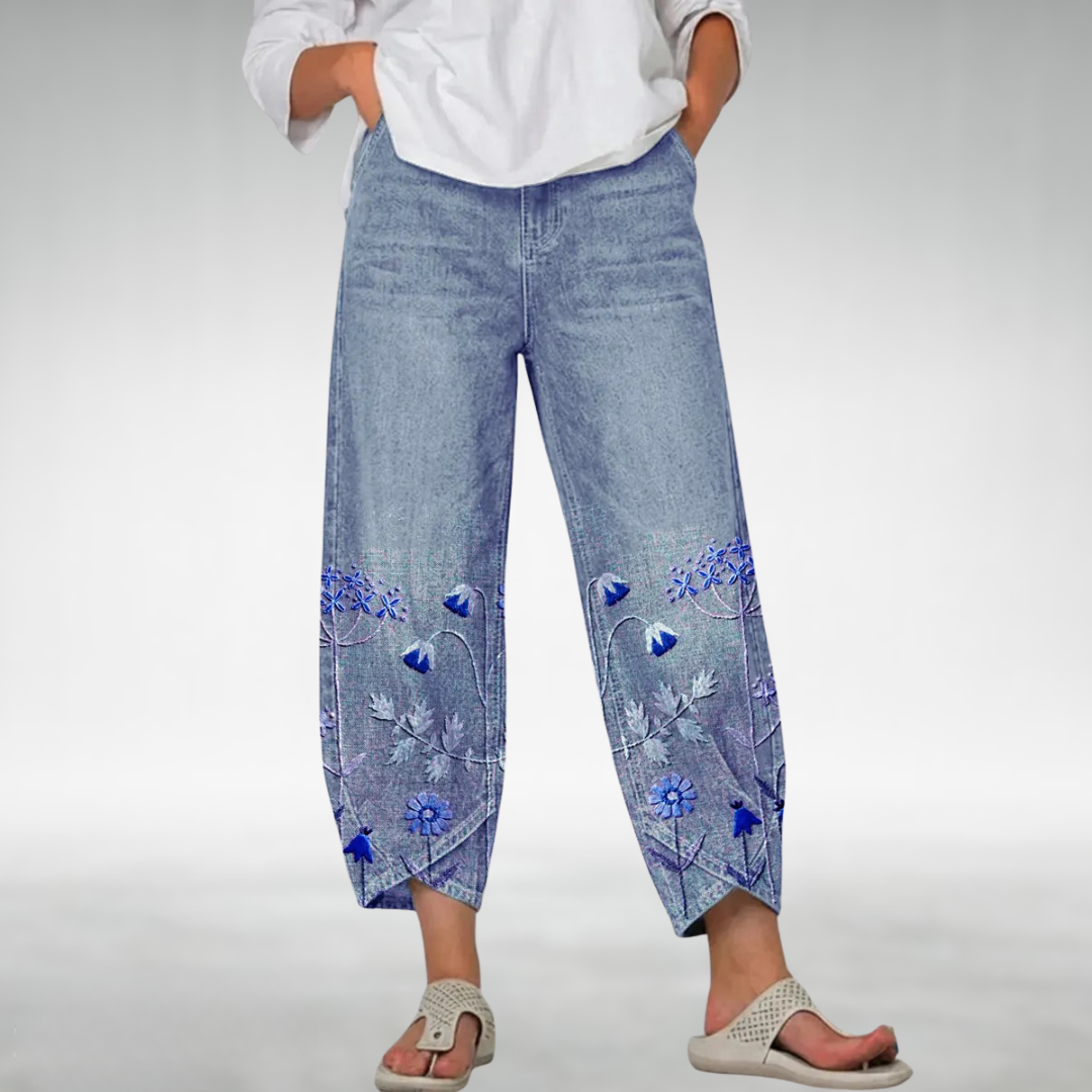 Everlee™ Floral Pattern Comfort Pants