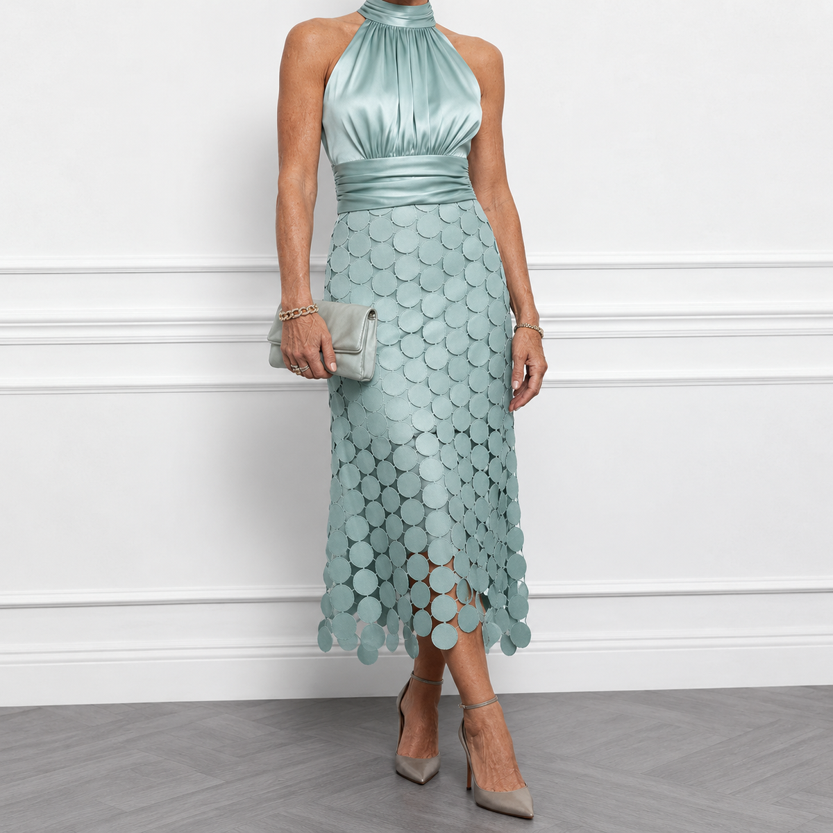 Celine | Elegant Midi Dress