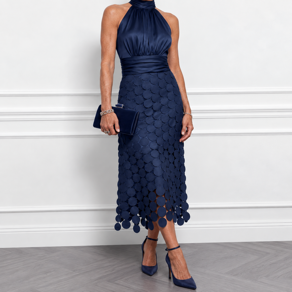 Celine | Elegant Midi Dress