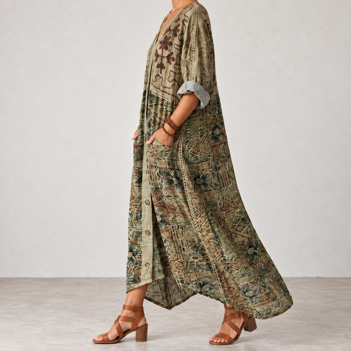 Remi | Pocket Midi Dress