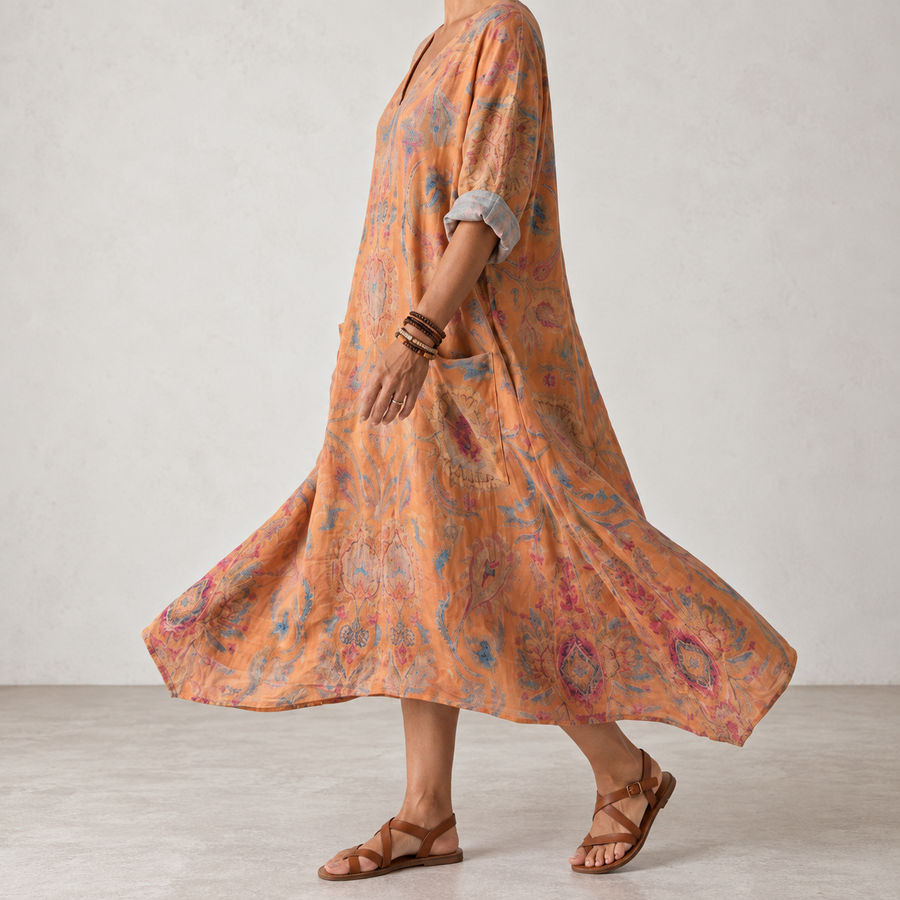 Remi | Pocket Midi Dress