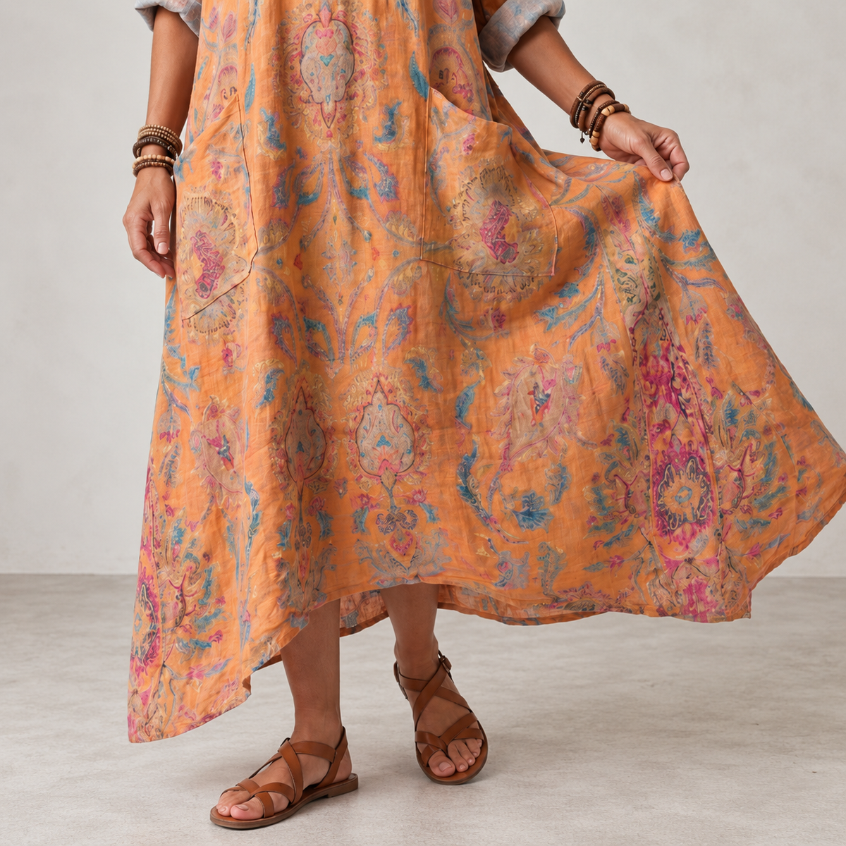 Remi | Pocket Midi Dress