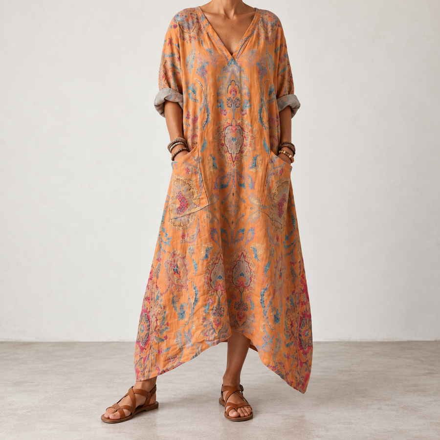 Remi | Pocket Midi Dress