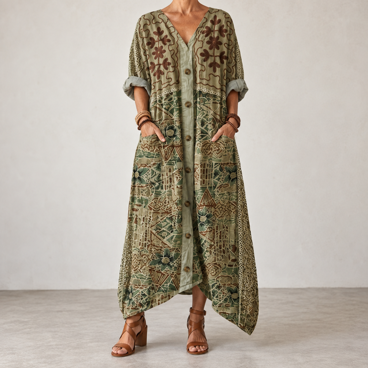 Remi | Pocket Midi Dress