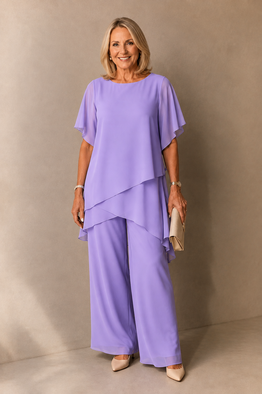 Beverly™ | Elegant Asymmetrical Two Piece Set