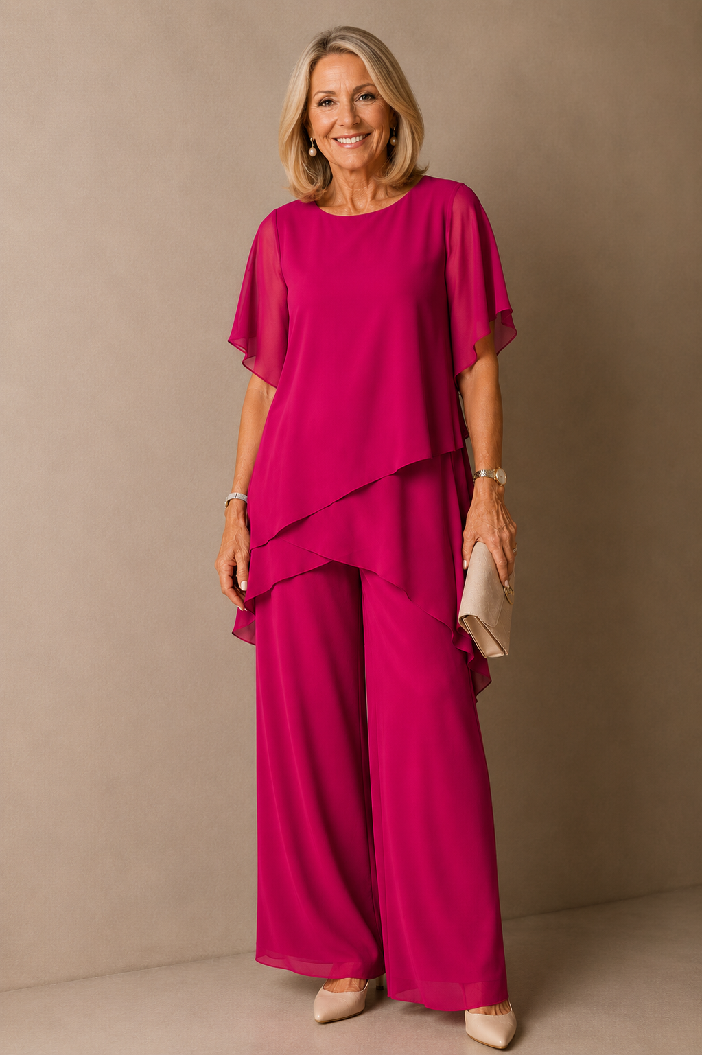Beverly™ | Elegant Asymmetrical Two Piece Set