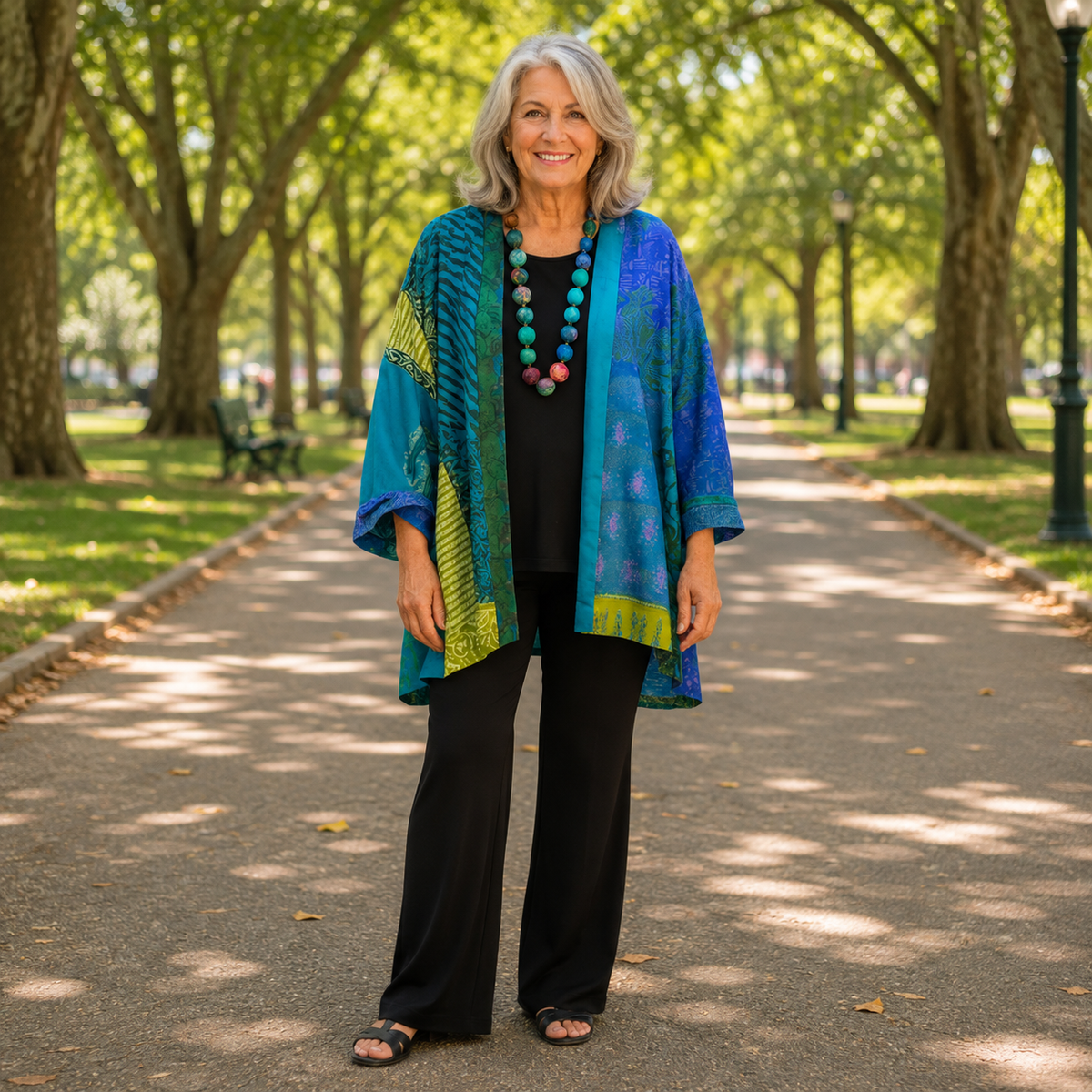 Astrid | Elegant Drape Cardigan