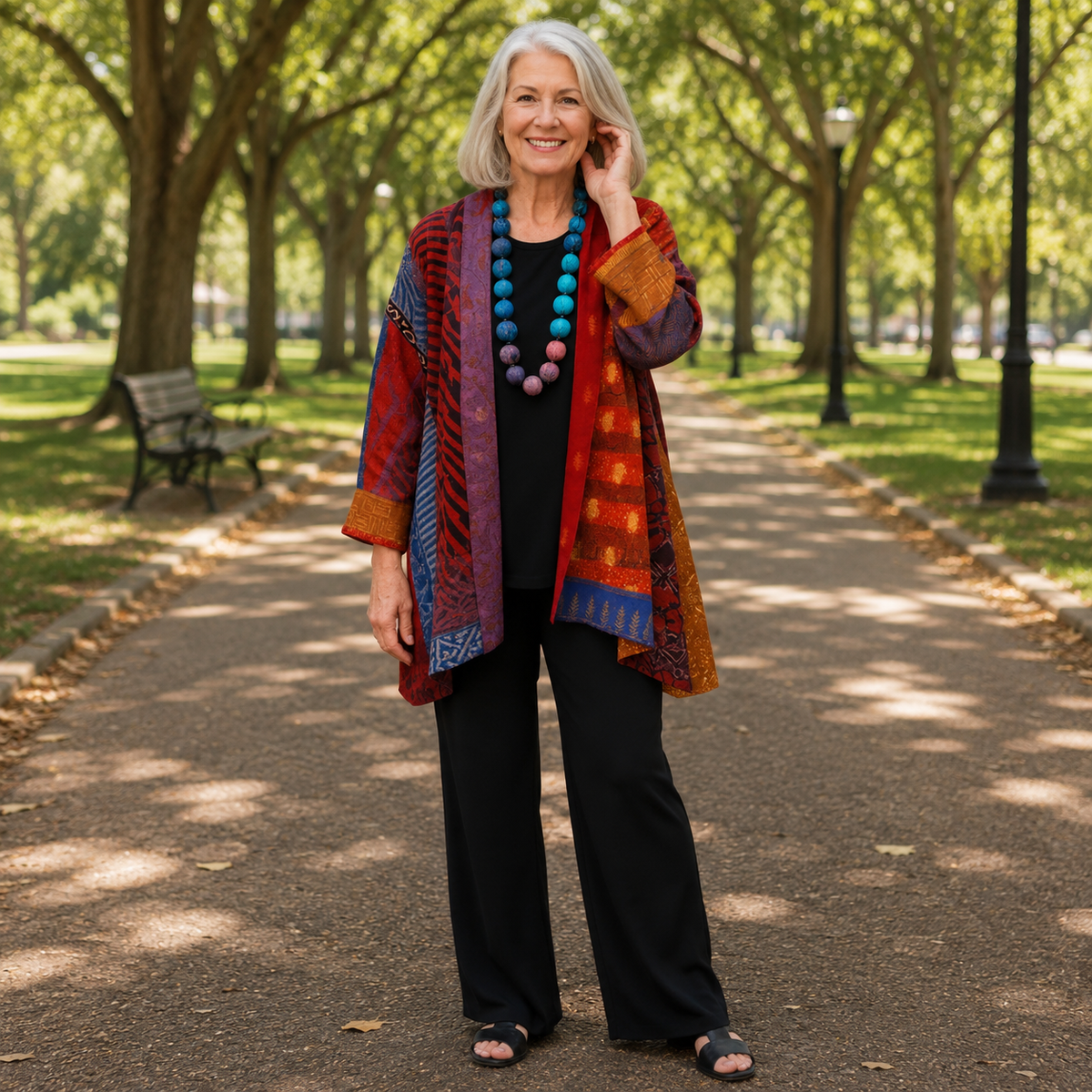 Astrid | Elegant Drape Cardigan