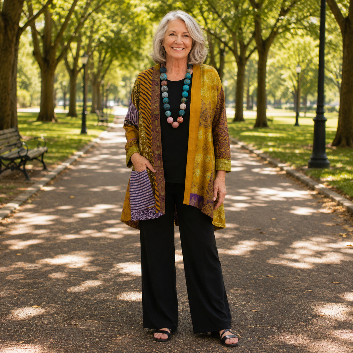 Astrid | Elegant Drape Cardigan