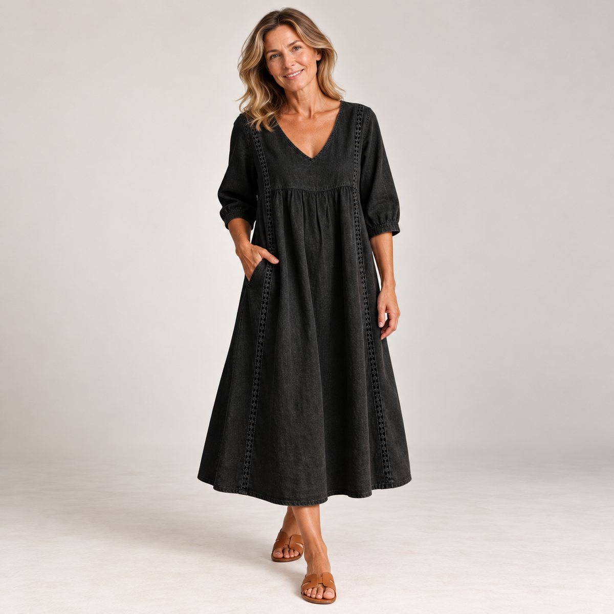 Valerie™ Comfort Midi Dress