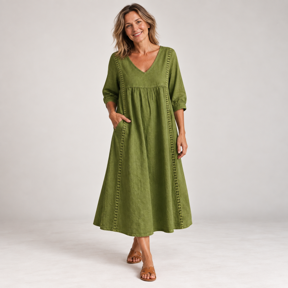 Valerie™ Comfort Midi Dress