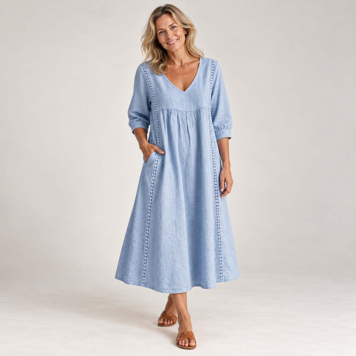 Valerie™ Comfort Midi Dress