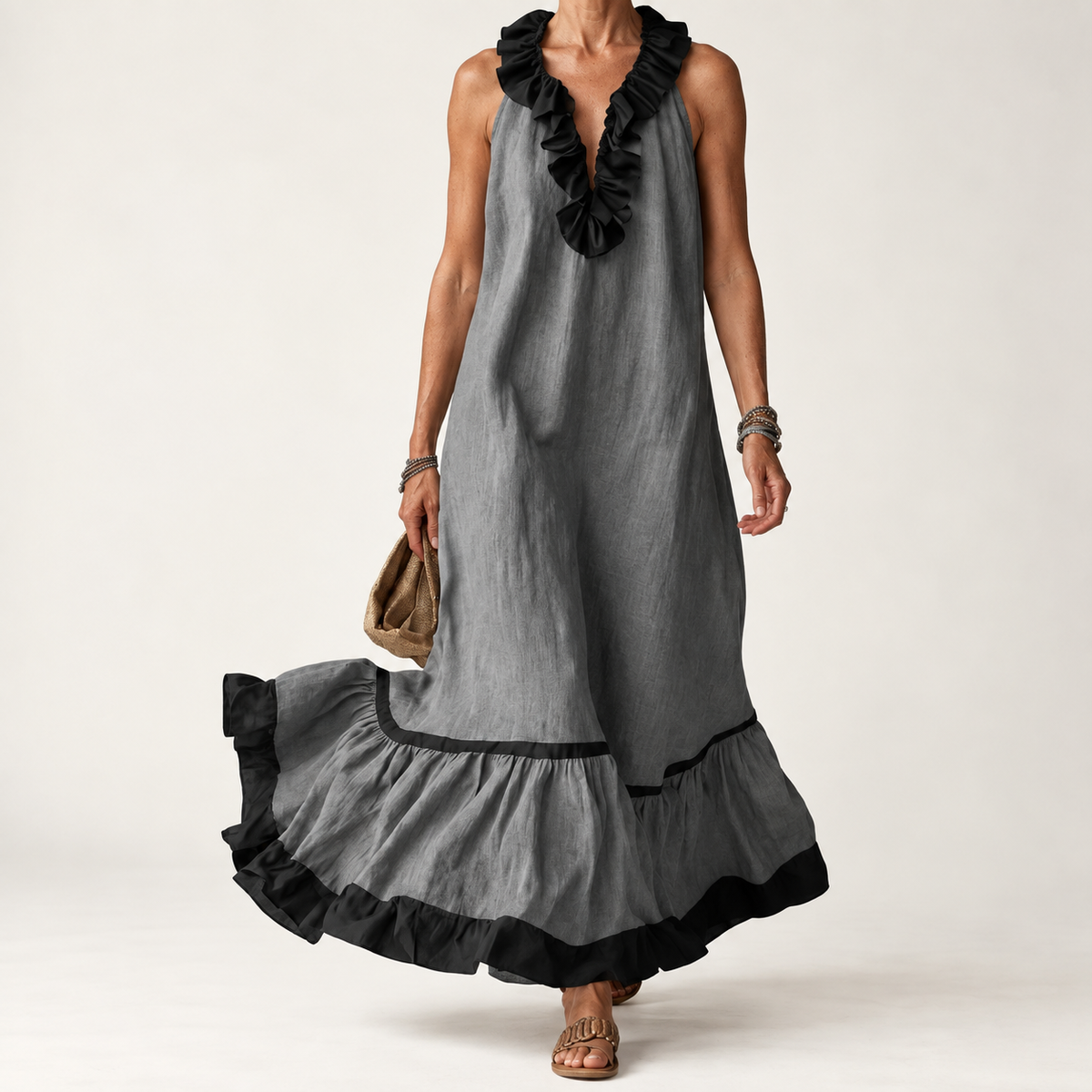 Mayline | Sleeveless Maxi Dress