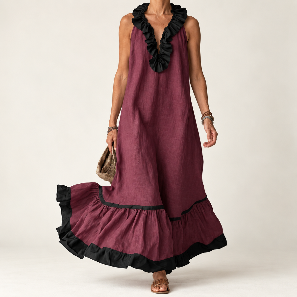 Mayline | Sleeveless Maxi Dress