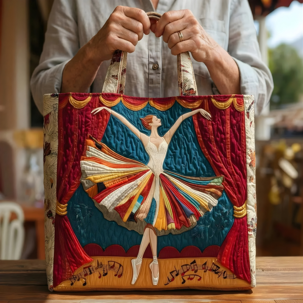 Grand Stage Ballet | Handmade Quilted Tote