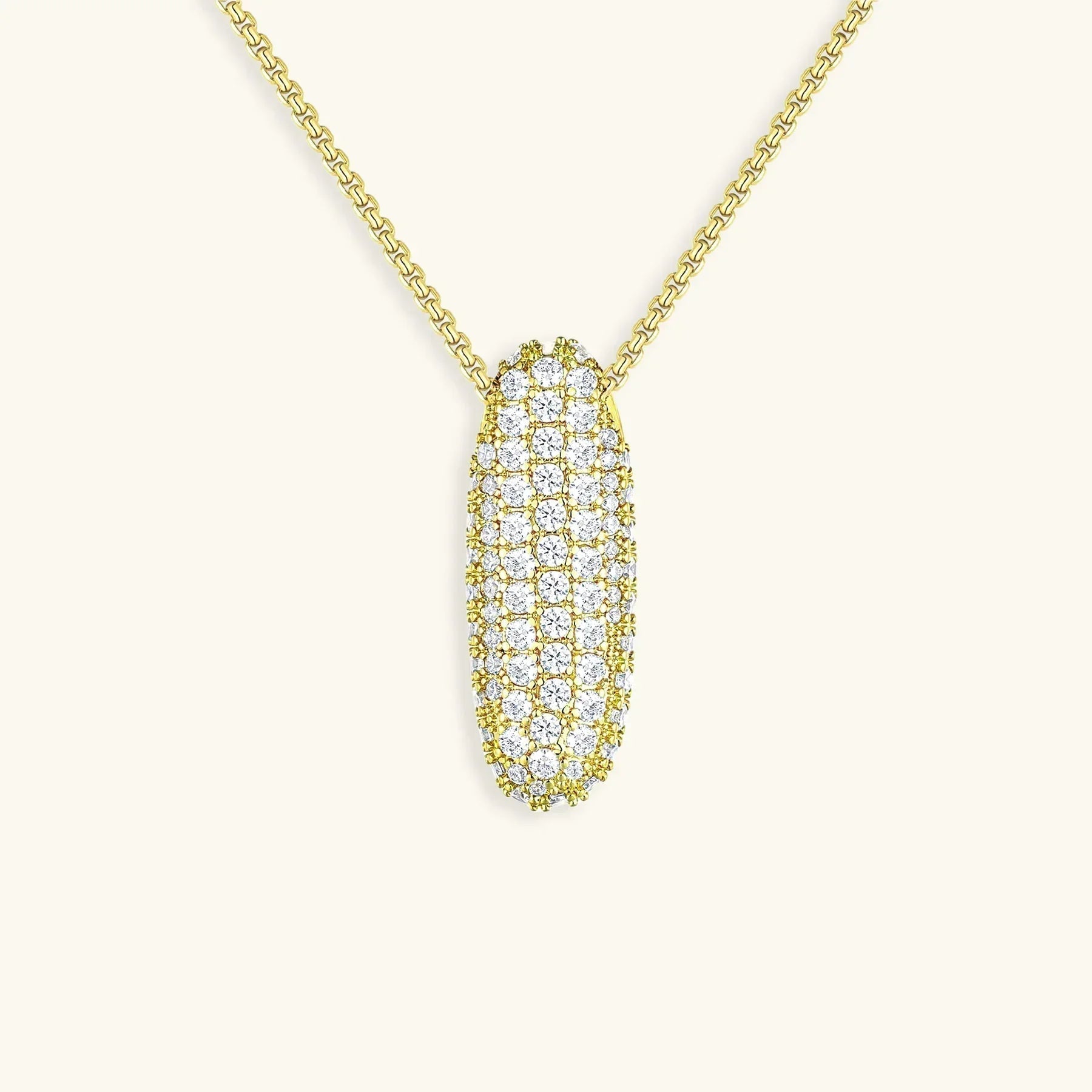 Bubble Initial Necklace