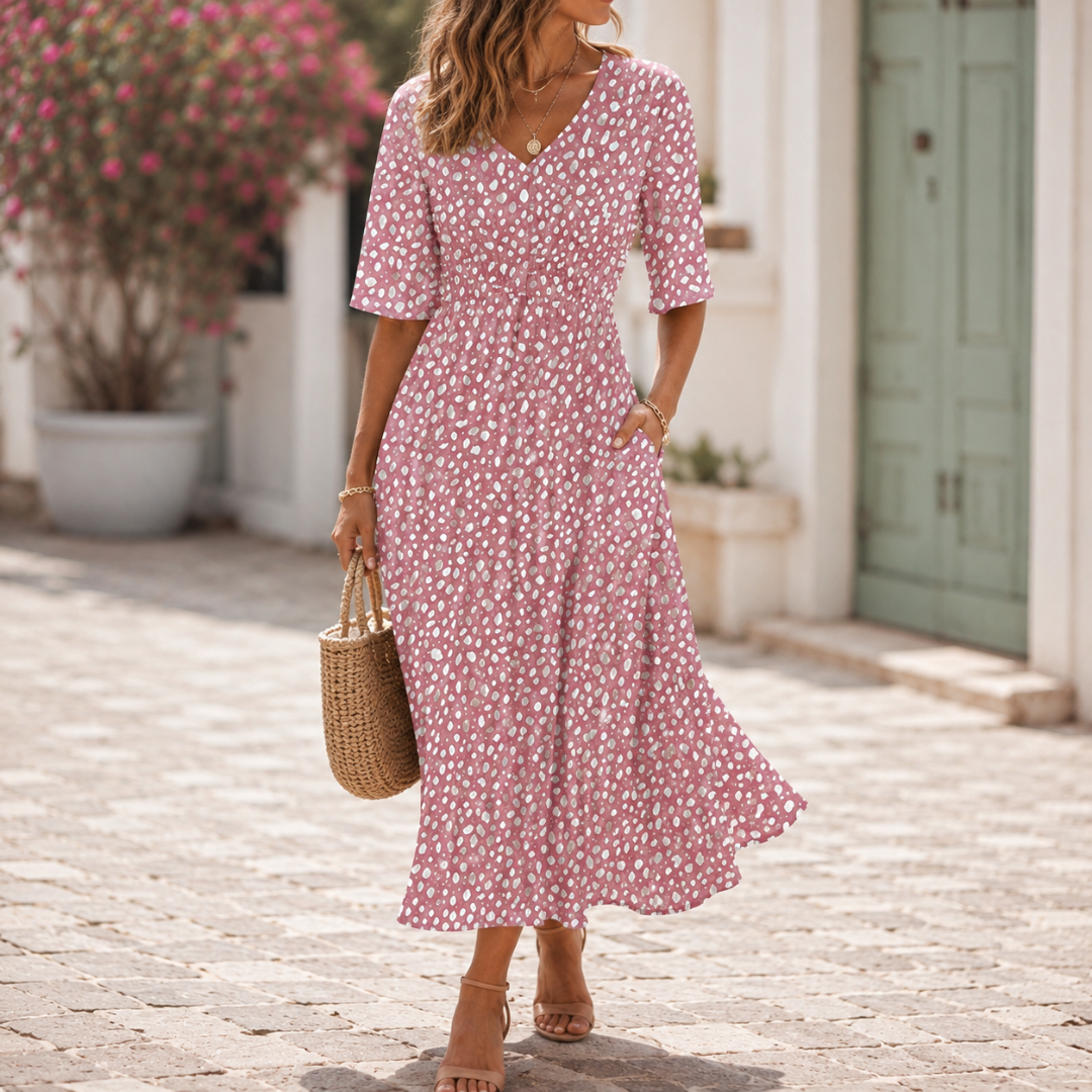 Francesca | Elegant Midi Dress