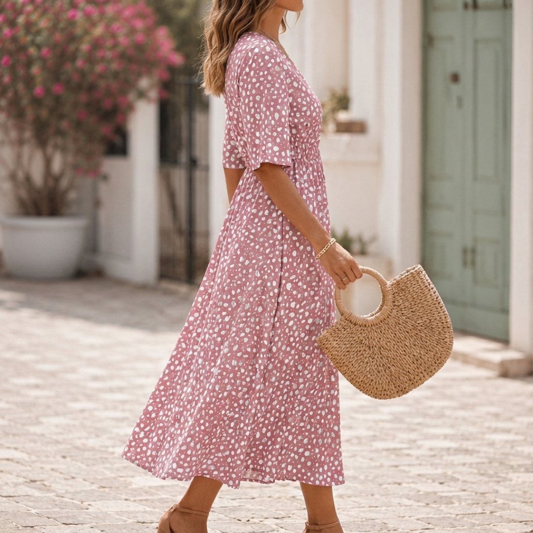 Francesca | Elegant Midi Dress