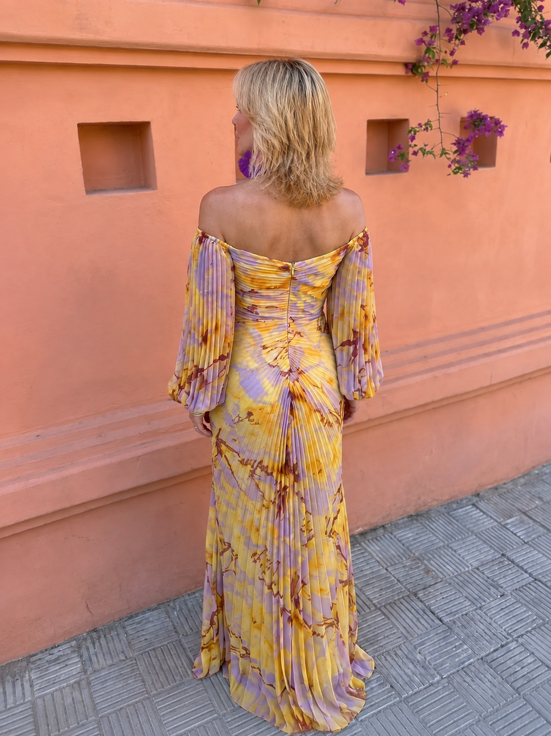 GRETA™ – LONG FLORAL DRESS