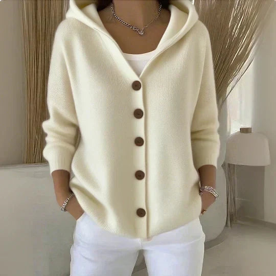 Hannah | Hooded Knit Jacket