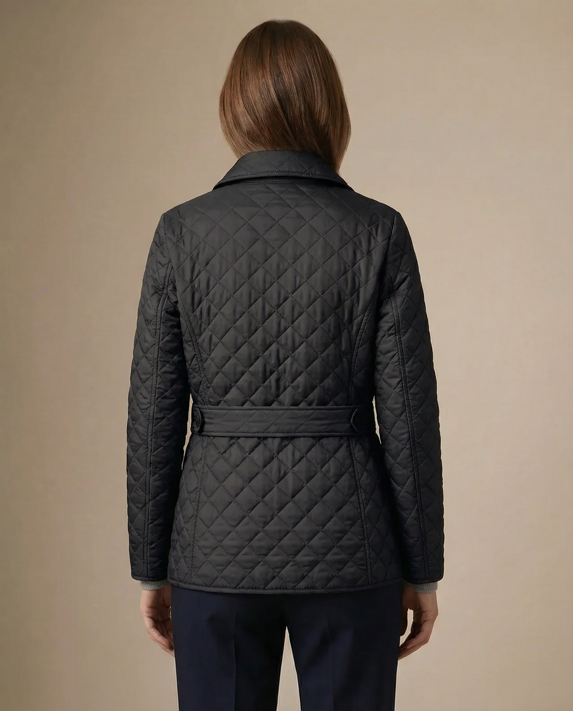 Olive™ Quilted Button-Up Jacket