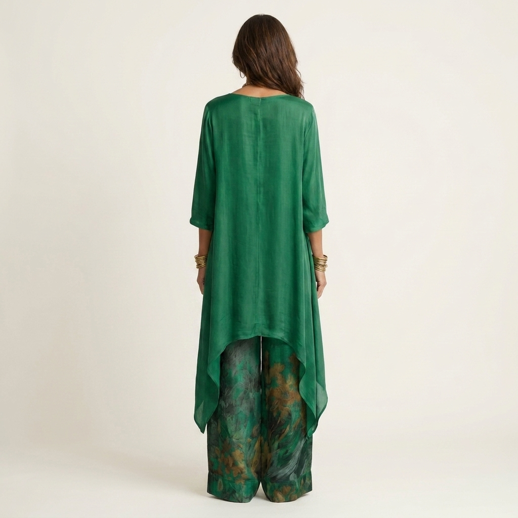 Cariola | Cotton-Silk Two-Piece Set