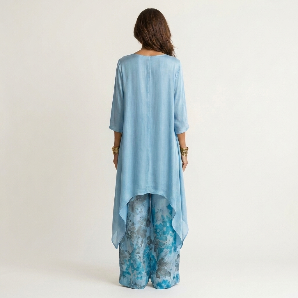 Cariola | Cotton-Silk Two-Piece Set